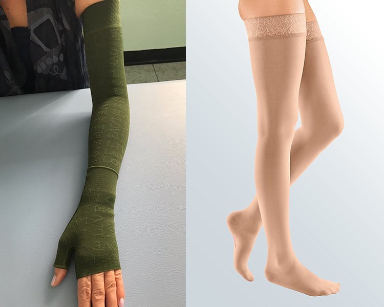 Calze elastocompressive